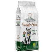 Wunder Food Premium Sterilised сухой корм для взрослых стерилизованных кошек и кастрированных котов с курицей (целый мешок 15 кг)